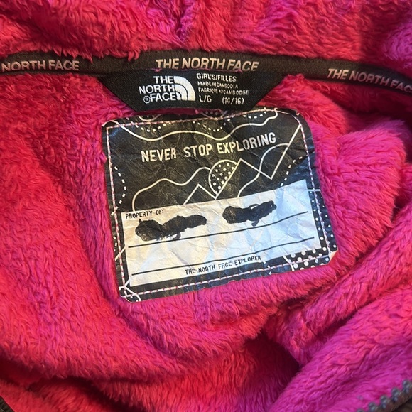 Girls The North Face jacket size L - Picture 3 of 4